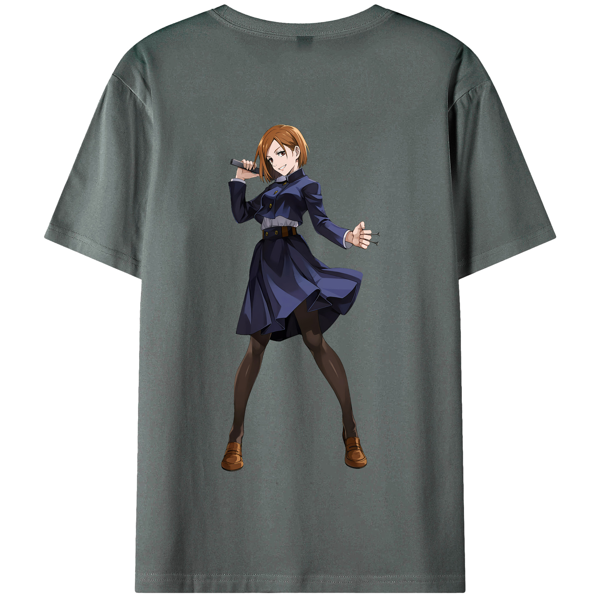 （画像用） 呪術廻戦 Jujutsu Kaisen 綿100％半袖Tシャツ（背面プリント）